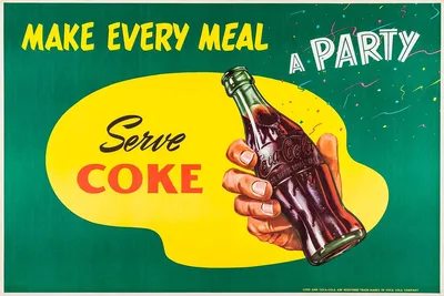 Постер Coca Cola