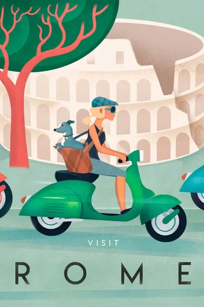 Постер Visit Rome