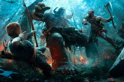 Постер God of War