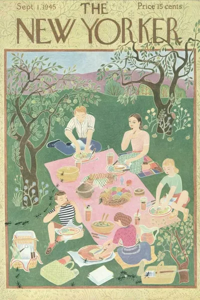 Постер с обложкой The New Yorker 1945
