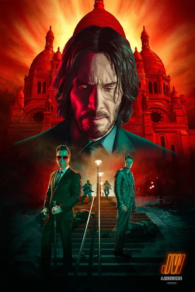 Постер Джон Уик 4