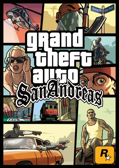 Постер Grand Theft Auto: San Andreas (GTA)