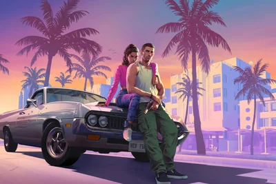 Постер Grand Theft Auto 6 (GTA 6)