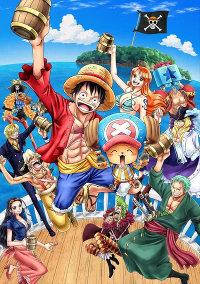Постер по аниме Ван-Пис | One Piece