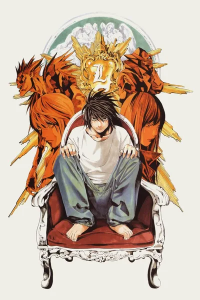 Постер по аниме Тетрадь смерти | Death Note