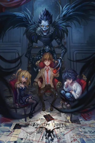 Постер по аниме Тетрадь смерти | Death Note