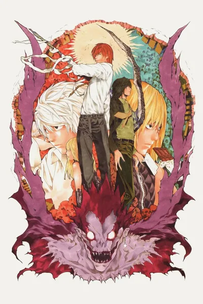 Постер по аниме Тетрадь смерти | Death Note