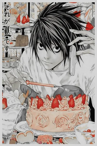 Постер по аниме Тетрадь смерти | Death Note