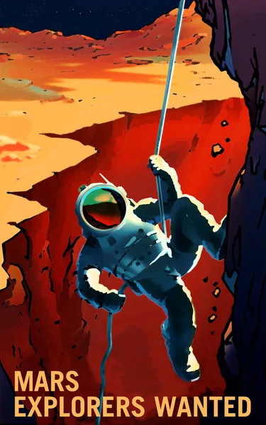 Постер NASA: Mars Explorers Wanted