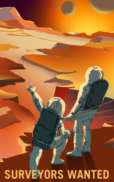 Постер NASA: Surveyors Wanted
