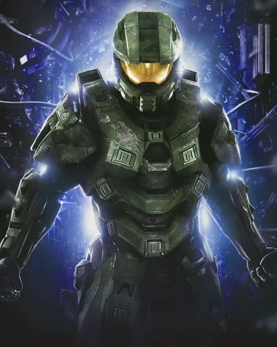 Постер Halo Master Chief
