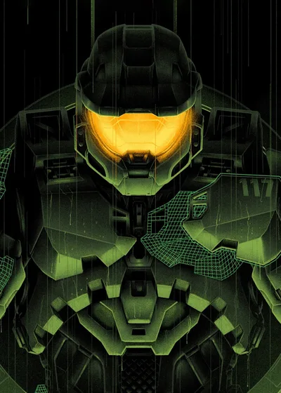 Постер Halo Master Chief