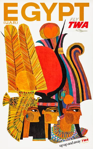 Постер Egypt Fly TWA