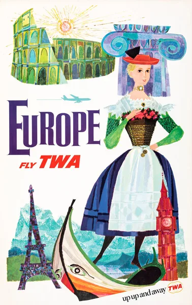 Постер Europe Fly TWA