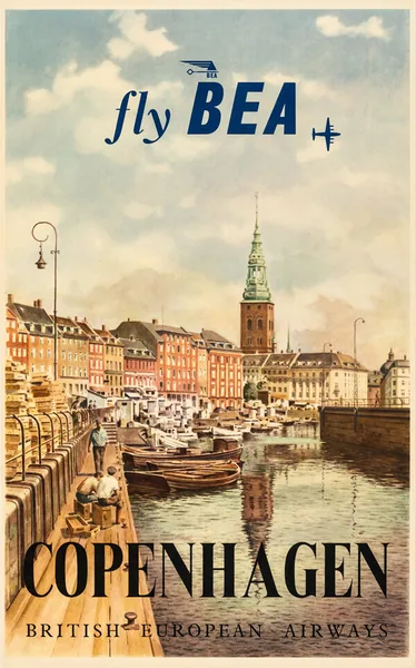 Постер Fly BEA Copenhagen