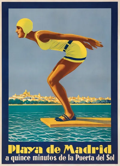 Постер Playa de Madrid