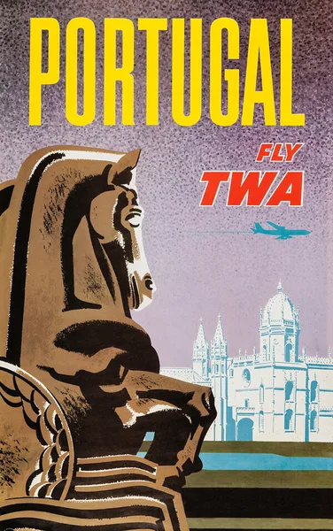 Постер Portugal Fly TWA