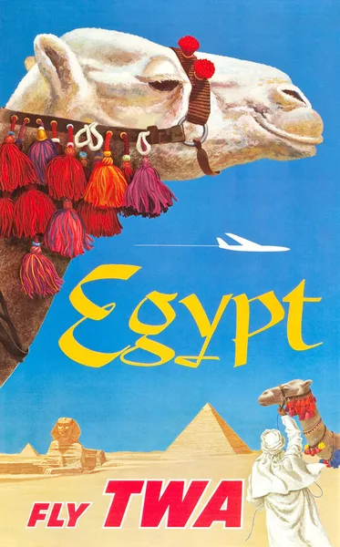 Постер Egypt Fly TWA