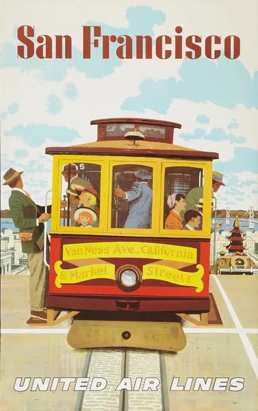 Постер San Francisco (United Air Lines)