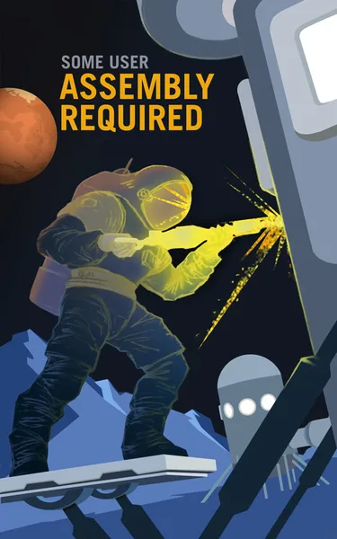 Постер NASA: Assembly Required