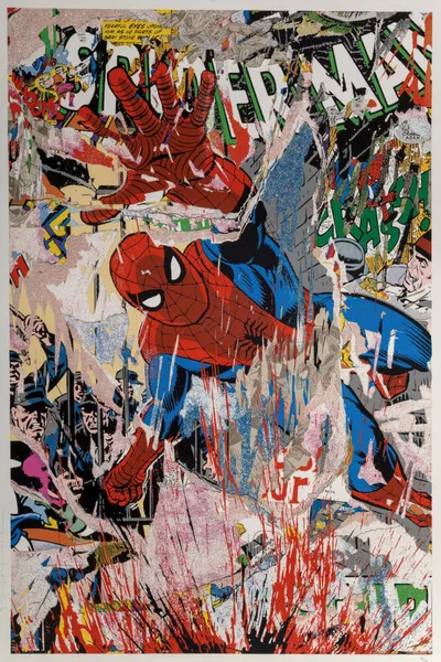 Постер Spider-man by Mr. Brainwash
