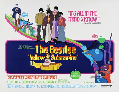 Постер The Beatles: Yellow Submarine