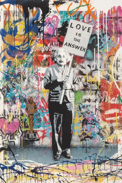Постер Love is the Answer by Mr. Brainwash