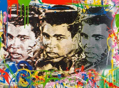 Постер Muhammed Ali by Mr. Brainwash