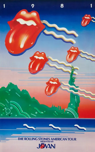 Постер The Rolling Stones: 1981 American Tour by Jovan