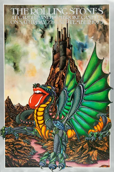Постер The Rolling Stones: 1973 Pembroke Castles Concert