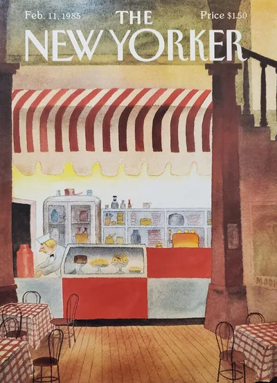 Постер с обложкой The New Yorker 11.02.1985