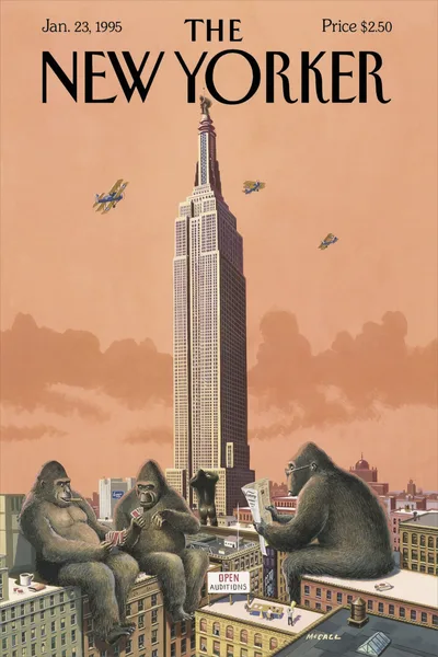 Постер с обложкой The New Yorker 23.01.1995