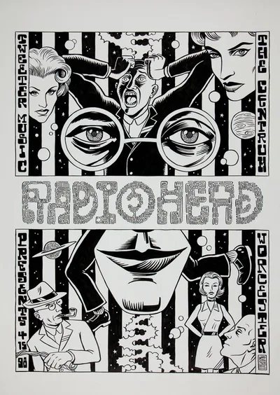 Постер Radiohead