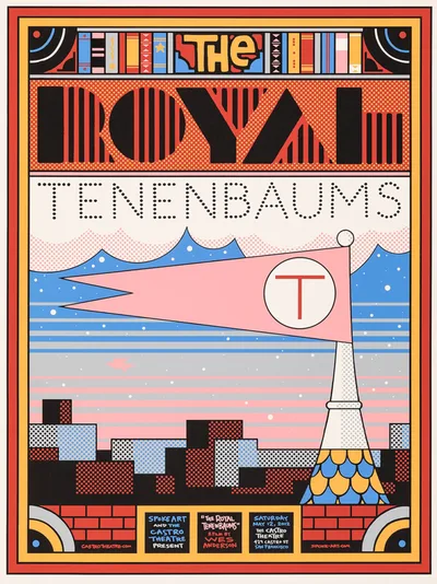 Постер Семейка Тененбаум