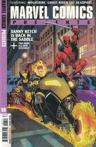 Постер Wolwerine, Ghost Rider and Deadpool