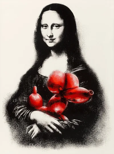 Постер Mona Lisa by Mr. Brainwash