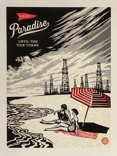 Постер Shepard Fairey – Paradise Turns