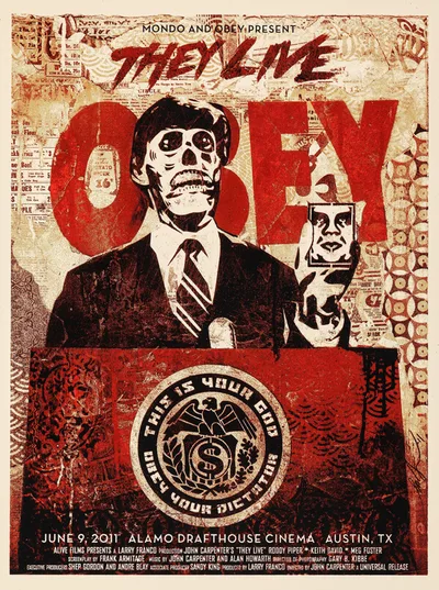 Постер Shepard Fairey – They Live