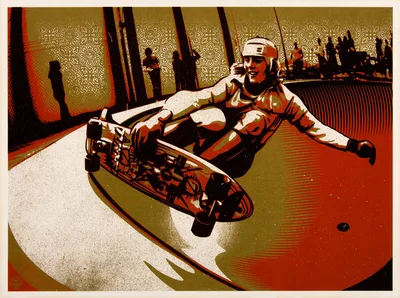 Постер Shepard Fairey – Tony Alva