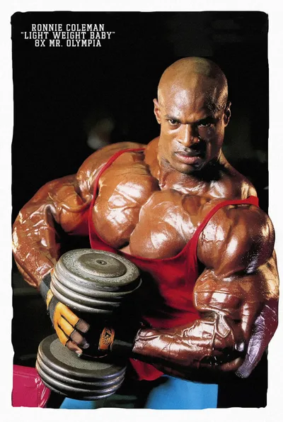 Постер Ронни Коулмэн (Ronnie Coleman)