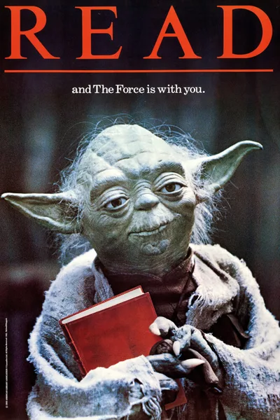 Постер Read and The Force is with you