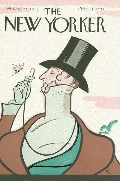 Постер с обложкой The New Yorker 21.02.1925