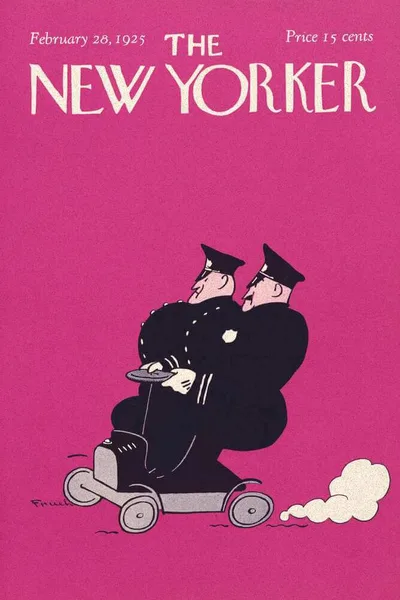 Постер с обложкой The New Yorker 28.02.1925