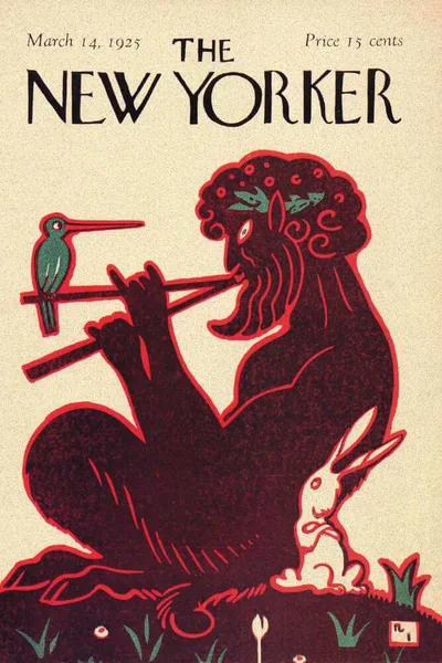 Постер с обложкой The New Yorker 14.03.1925