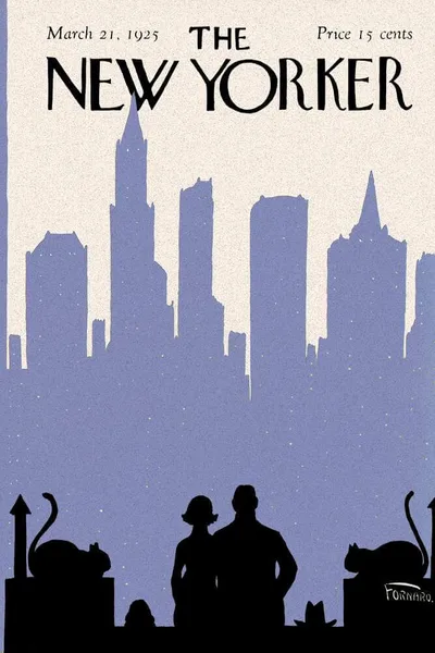 Постер с обложкой The New Yorker 21.03.1925