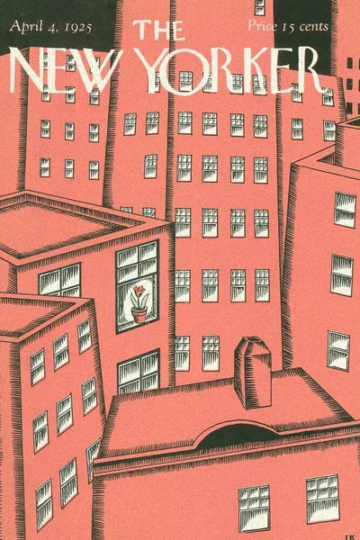 Постер с обложкой The New Yorker 04.04.1925