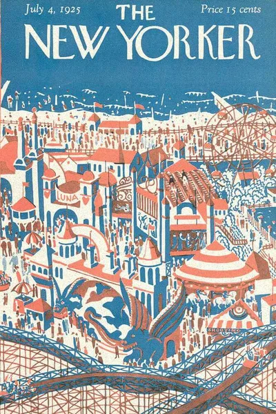 Постер с обложкой The New Yorker 04.07.1925