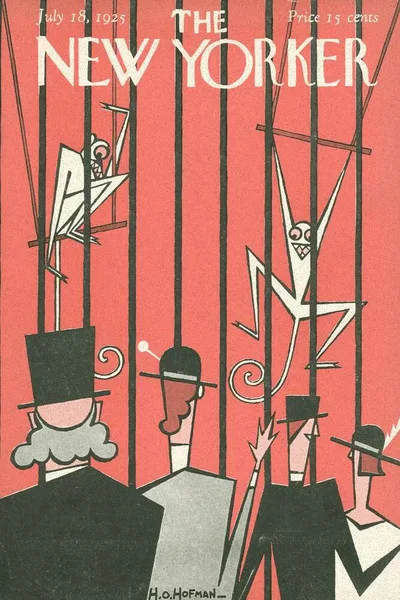 Постер с обложкой The New Yorker 18.07.1925