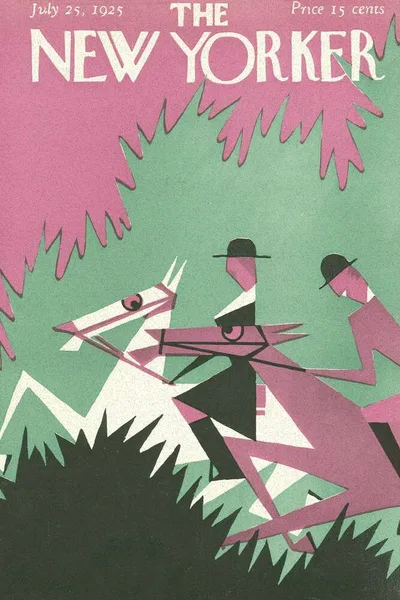 Постер с обложкой The New Yorker 25.07.1925
