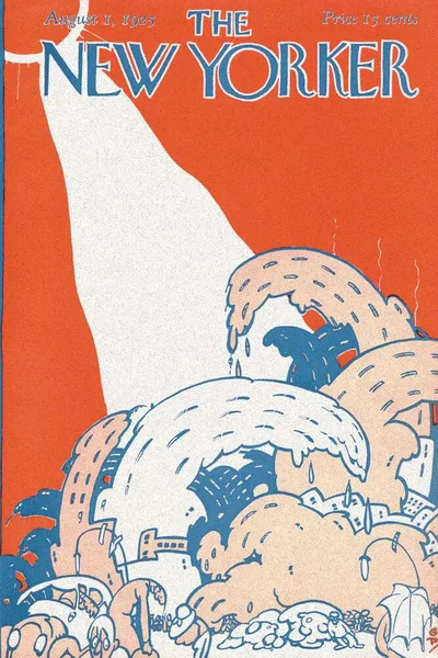 Постер с обложкой The New Yorker 01.08.1925
